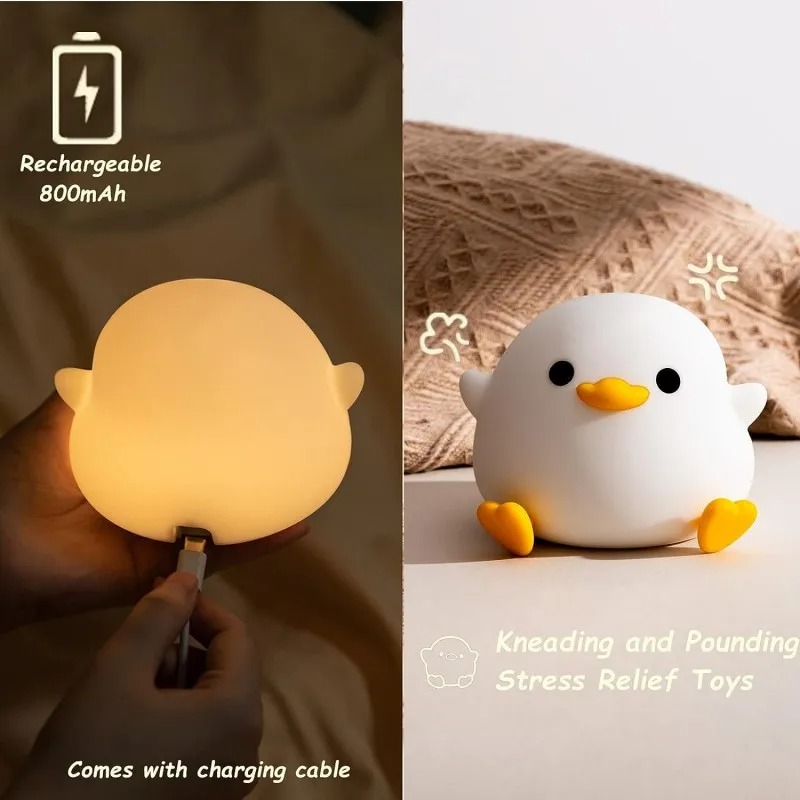 Doudou Duck night light powered by USB